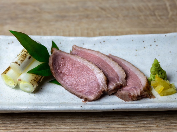鴨ロースの焼きネギ添え イメージ
